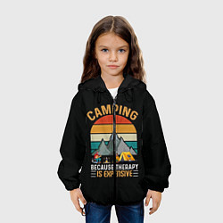 Куртка с капюшоном детская Camping, цвет: 3D-черный — фото 2