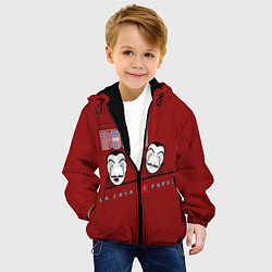 Куртка с капюшоном детская СМОТРИ БАНК Soyjak, цвет: 3D-черный — фото 2