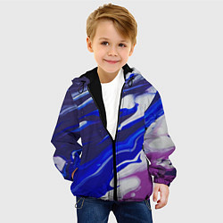 Куртка с капюшоном детская Прозрение, цвет: 3D-черный — фото 2