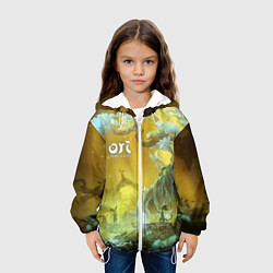 Куртка с капюшоном детская Ori Ori and the Will of the Wisps, цвет: 3D-белый — фото 2