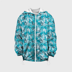 Куртка с капюшоном детская Снежный Дизайн, цвет: 3D-белый