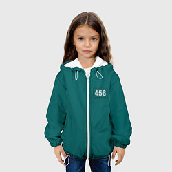 Куртка с капюшоном детская Персонаж 456, цвет: 3D-белый — фото 2