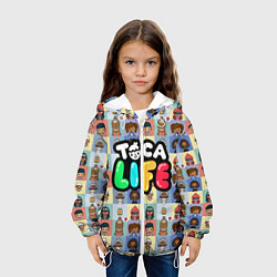 Куртка с капюшоном детская Toca Life, цвет: 3D-белый — фото 2