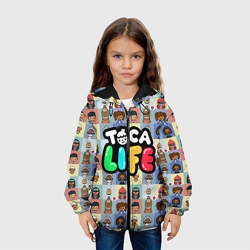 Детская куртка Toca Life / 3D-Черный – фото 3