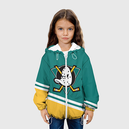 Детская куртка Анахайм Дакс, NHL / 3D-Белый – фото 3