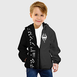Куртка с капюшоном детская THE ELDER SCROLLS SKYRIM FUS RO DAH, цвет: 3D-черный — фото 2