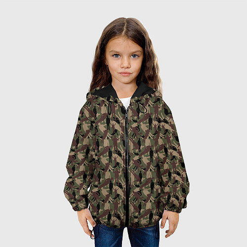 Детская куртка Бизнесмен камуфляж / 3D-Черный – фото 3