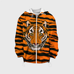 Детская куртка Тигр настоящий хищник