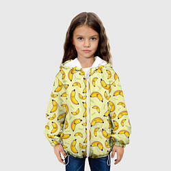 Куртка с капюшоном детская Банановый Бум, цвет: 3D-белый — фото 2