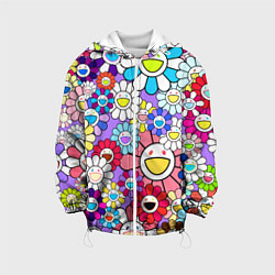 Детская куртка Цветы Takashi Murakami