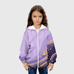 Куртка с капюшоном детская БААЛ СЁГУН РАЙДЕН, цвет: 3D-белый — фото 2