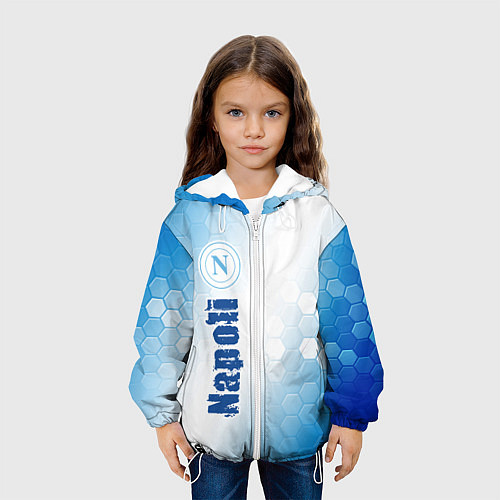 Детская куртка SSC NAPOLI Napoli Соты / 3D-Белый – фото 3