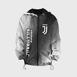 Куртка с капюшоном детская ЮВЕНТУС Juventus Sport Абстракция, цвет: 3D-черный