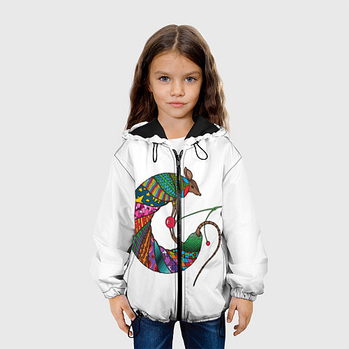 Детская куртка Броненосец / 3D-Черный – фото 3