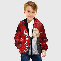 Куртка с капюшоном детская МАЙКИ МАНДЗИРО ТОСВА RED, цвет: 3D-черный — фото 2