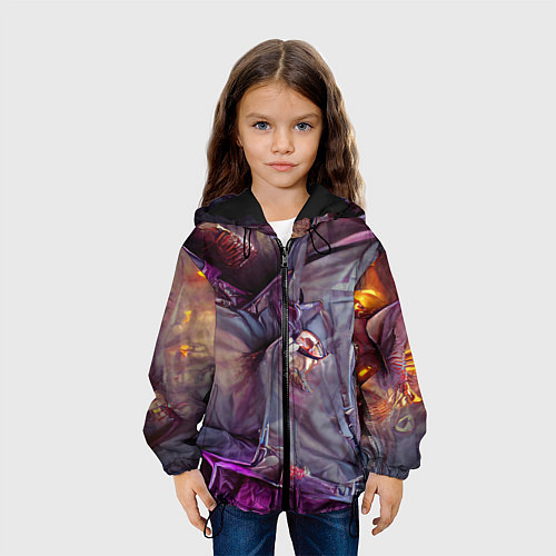 Детская куртка Чародей / 3D-Черный – фото 3