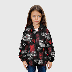Куртка с капюшоном детская WATCH DOGS LEGION REVOLUTION PATTERN, цвет: 3D-черный — фото 2
