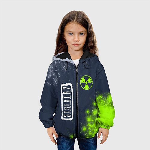 Детская куртка STALKER 2 Краски 7 / 3D-Черный – фото 3