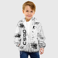 Куртка с капюшоном детская Кс го : cs go, цвет: 3D-белый — фото 2