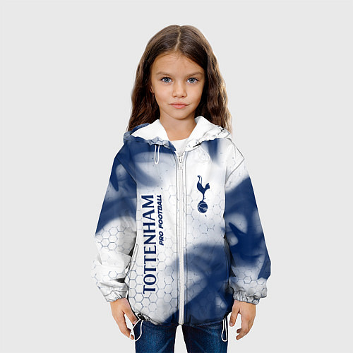 Детская куртка TOTTENHAM HOTSPUR Pro Football - Пламя / 3D-Белый – фото 3