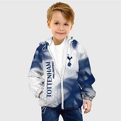 Куртка с капюшоном детская TOTTENHAM HOTSPUR Pro Football - Пламя, цвет: 3D-белый — фото 2