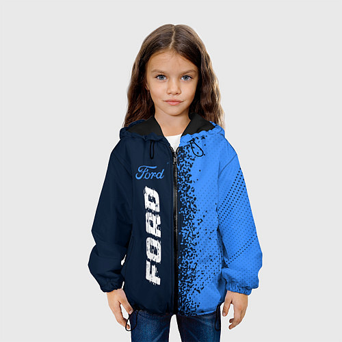 Детская куртка ФОРД Ford Арт / 3D-Черный – фото 3