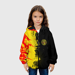 Куртка с капюшоном детская Кобра Кай Cobra Kai, цвет: 3D-черный — фото 2