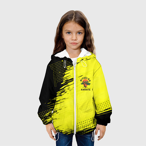 Детская куртка Кобра Кай Каратэ / 3D-Белый – фото 3