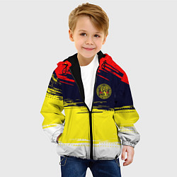 Куртка с капюшоном детская Кобра кай Cobra Kai спина, цвет: 3D-черный — фото 2
