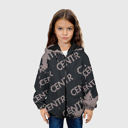 Детская куртка CENTR Брызги / 3D-Черный – фото 3