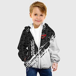 Куртка с капюшоном детская Poppy PlaytimeПоппи Плейтайммонстр, цвет: 3D-белый — фото 2
