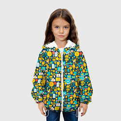 Куртка с капюшоном детская Трейдер Криптовалют, цвет: 3D-белый — фото 2