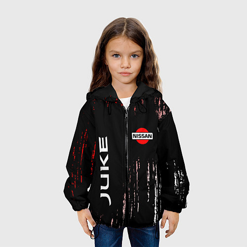 Детская куртка NISSAN JUKE Краски / 3D-Черный – фото 3