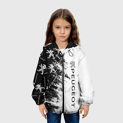 Детская куртка Peugeot Распылитель / 3D-Черный – фото 3