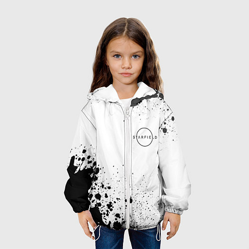 Детская куртка Старфилд краски / 3D-Белый – фото 3