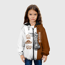 Куртка с капюшоном детская Охота на Утку, цвет: 3D-черный — фото 2