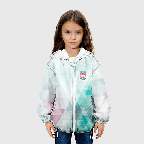 Детская куртка Liverpool лфк / 3D-Белый – фото 3