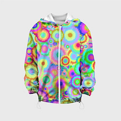 Детская куртка Disco-Tie-Dye