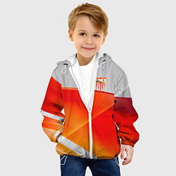 Куртка с капюшоном детская Sevilla спорт, цвет: 3D-белый — фото 2