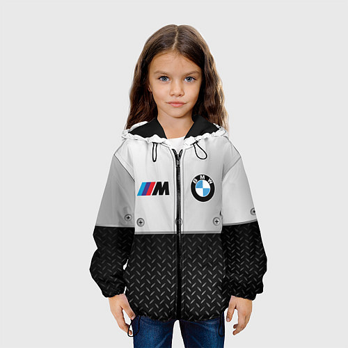 Детская куртка BMW БМВ СТАЛЬ / 3D-Черный – фото 3
