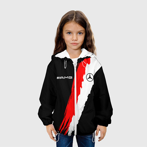 Детская куртка MERCEDES BENZ КРАСКА / 3D-Белый – фото 3