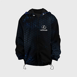 Куртка с капюшоном детская Lexus лексус, цвет: 3D-черный