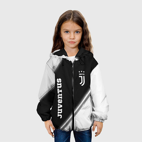 Детская куртка ЮВЕНТУС Juventus Краска / 3D-Черный – фото 3