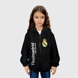 Куртка с капюшоном детская REAL MADRID Pro Sport Потертости, цвет: 3D-черный — фото 2
