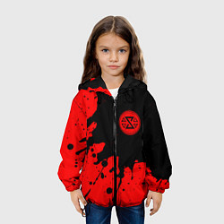 Куртка с капюшоном детская THE WITCHER 3 Краска, цвет: 3D-черный — фото 2