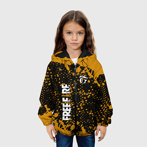 Детская куртка GARENA FREE FIRE ФРИ ФАЕР / 3D-Черный – фото 3