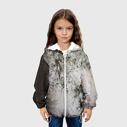 Куртка с капюшоном детская В густом тумане, цвет: 3D-белый — фото 2