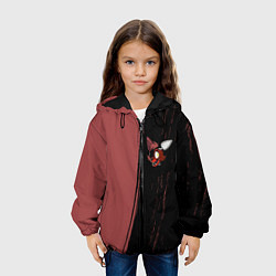 Куртка с капюшоном детская FIVE NIGHTS AT FREDDYS - ФОКСИ Краски, цвет: 3D-черный — фото 2