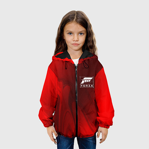 Детская куртка FORZA HORIZON - Арт / 3D-Черный – фото 3