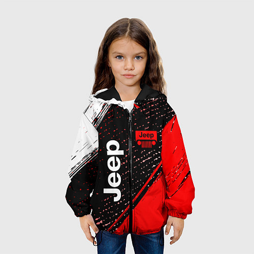 Детская куртка JEEP - Краска / 3D-Черный – фото 3